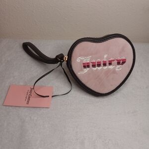 Juicy Couture heart shaped wallet